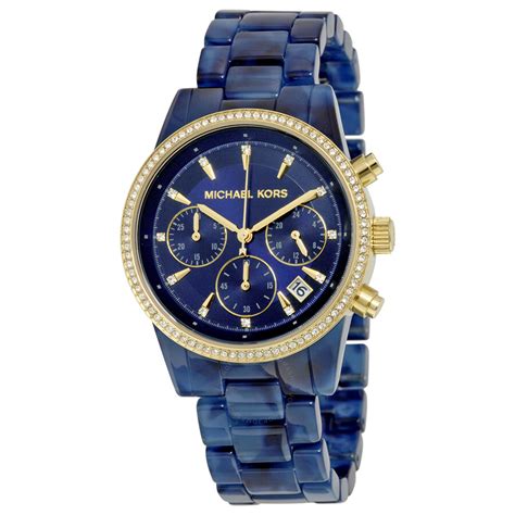 michael kors colorful watch|mk blue watch.